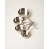 Brushed Silver Stowe Measuring Cups - Brushed Gold
